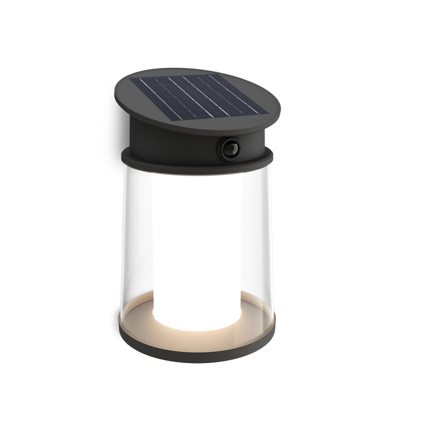 Philips - LED solcell väggbelysning med sensor JUDA LED/3,2W/3,7V 4000K IP44
