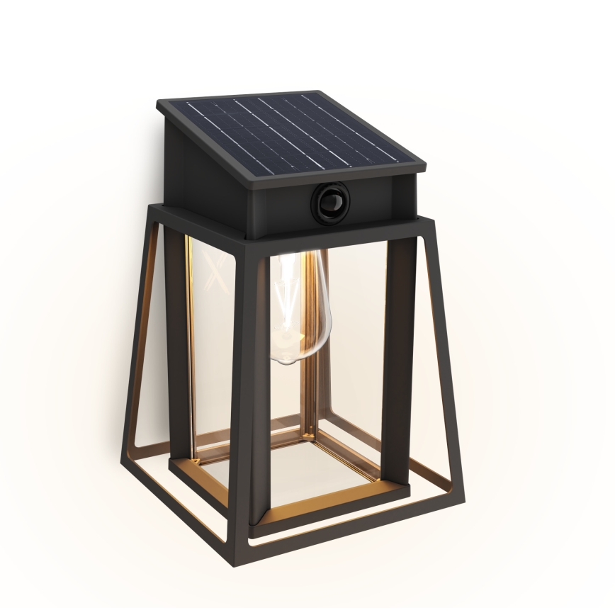 Philips - LED solcell väggbelysning med sensor LYSIN LED/3,2W/3,7V 2700K IP44