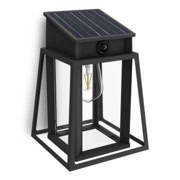 Philips - LED solcell väggbelysning med sensor LYSIN LED/3,2W/3,7V 4000K IP44