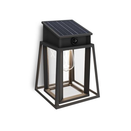 Philips - LED solcell väggbelysning med sensor LYSIN LED/3,2W/3,7V 4000K IP44
