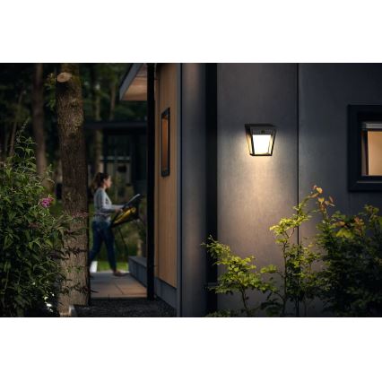 Philips - LED solcell väggbelysning med sensor NISSA LED/1,8W/3,7V 3000K IP44