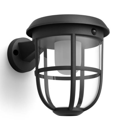 Philips - LED solcell väggbelysning med sensor RADII LED/1,3W/3,7V 3000K IP44