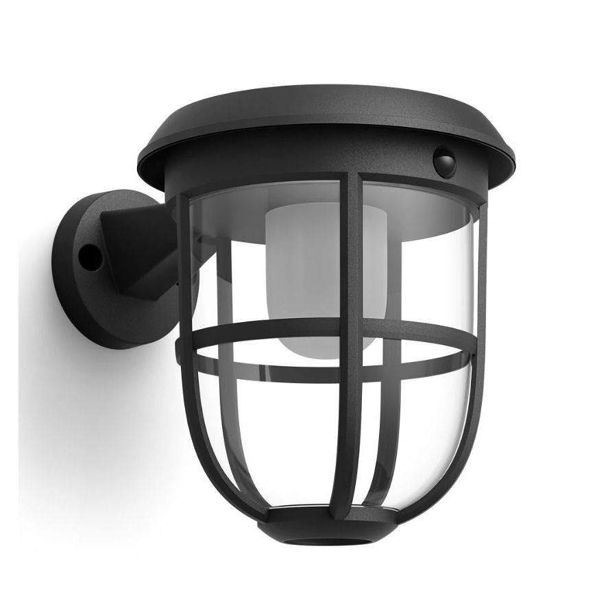 Philips - LED solcell väggbelysning med sensor RADII LED/1,3W/3,7V 3000K IP44