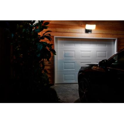 Philips - LED solcell väggbelysning med sensor TYLUS LED/6W/3,7V 3000K IP44