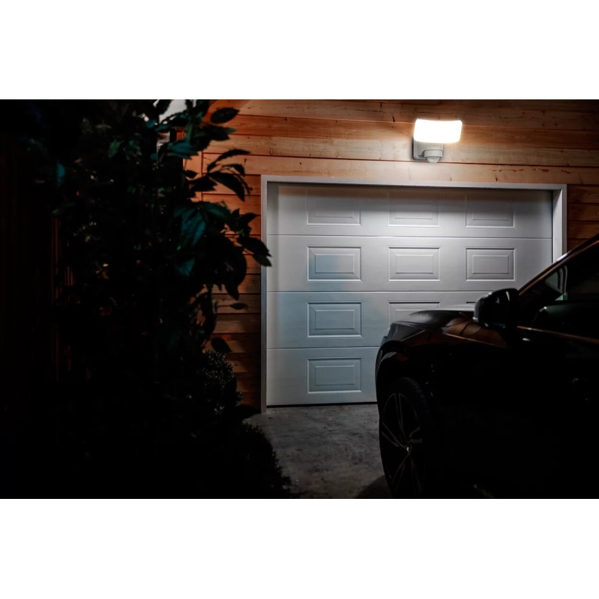 Philips - LED solcell väggbelysning med sensor TYLUS LED/6W/3,7V 2600 mAh 5000K IP44