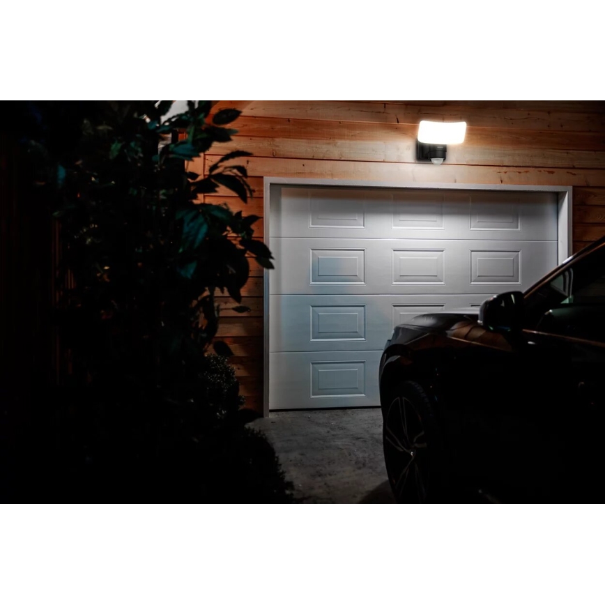 Philips - LED solcell väggbelysning med sensor TYLUS LED/6W/3,7V 2600 mAh 5000K IP44