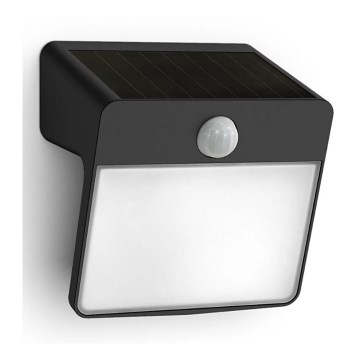 Philips - LED solcell väggbelysning med sensor YARIXA LED/2,2W/3,7V IP44