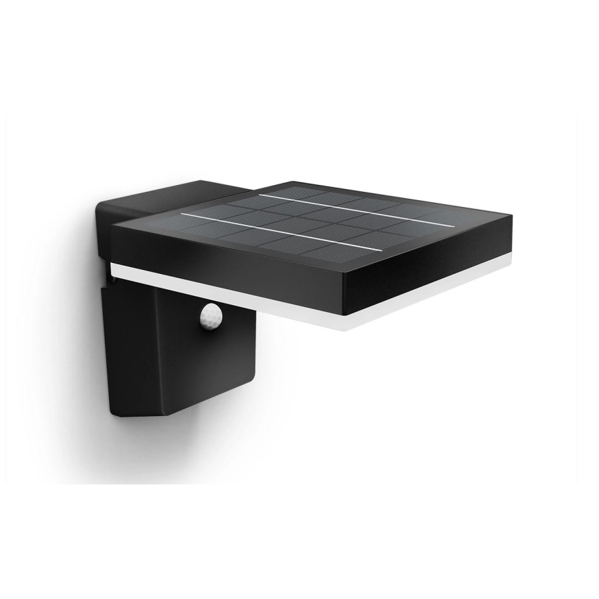 Philips - LED solcell väggbelysning med sensor ZONAL LED/1,3W/3,7V IP44