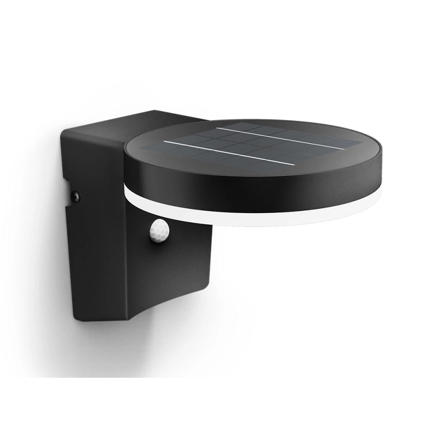 Philips - LED solcell väggbelysning med sensor ZONAL LED/1,3W/3,7V IP44
