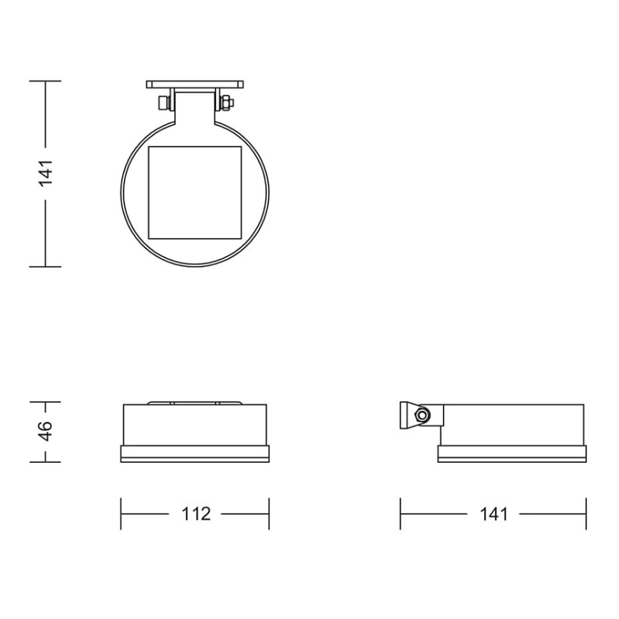 Philips - LED solcell väggbelysning VYNCE LED/1,5W/3,7V IP44