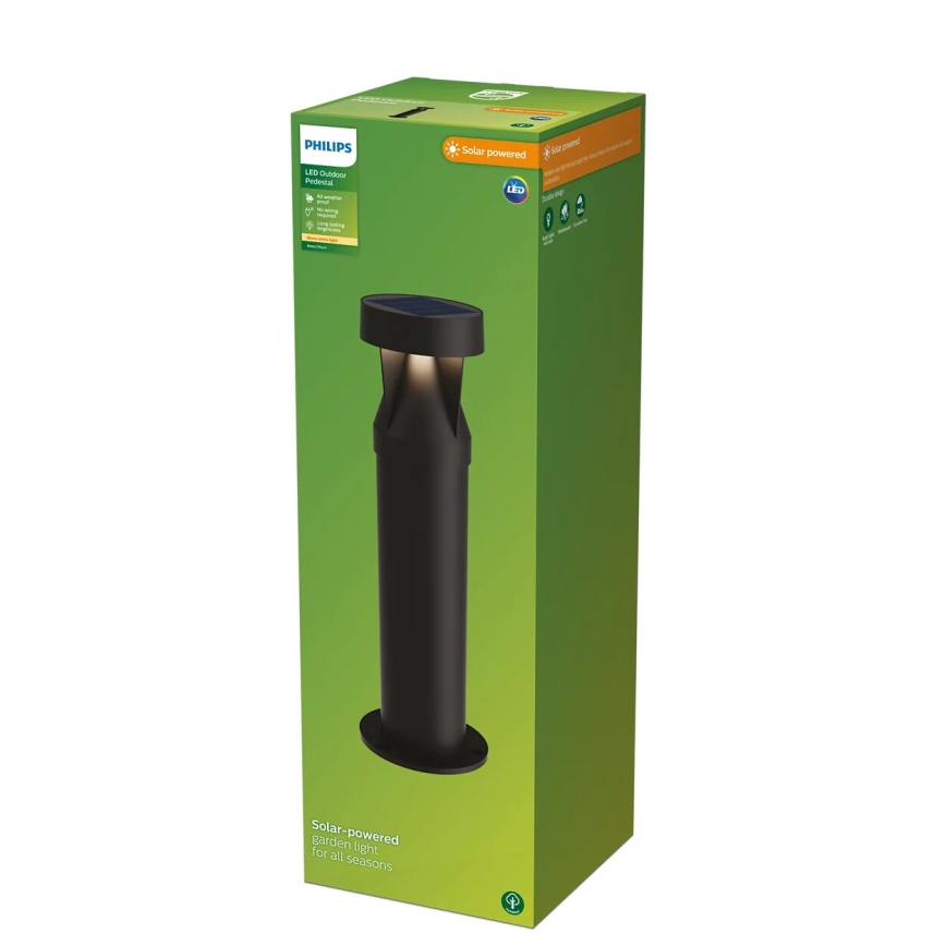 Philips - LED solcellslampa AVERY LED/1,8W/3,7V 2700K IP44