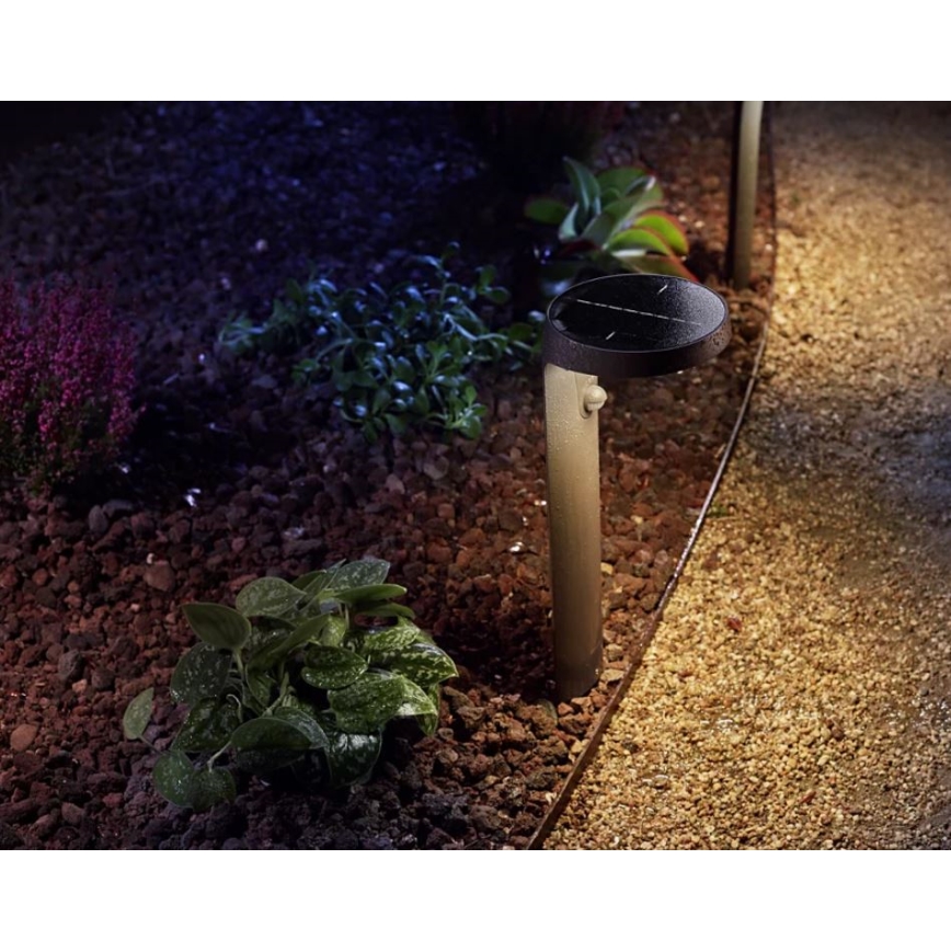Philips - LED solcellslampa med en sensor LED/1,2W/4V 3000K IP44