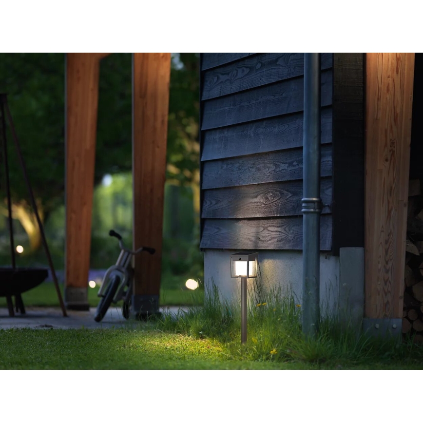Philips - LED solcellslampa med sensor BLAISE LED/1,5W/3,7V 3000K IP44