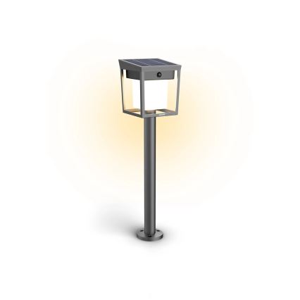Philips - LED solcellslampa med sensor BLAISE LED/1,5W/3,7V 3000K IP44