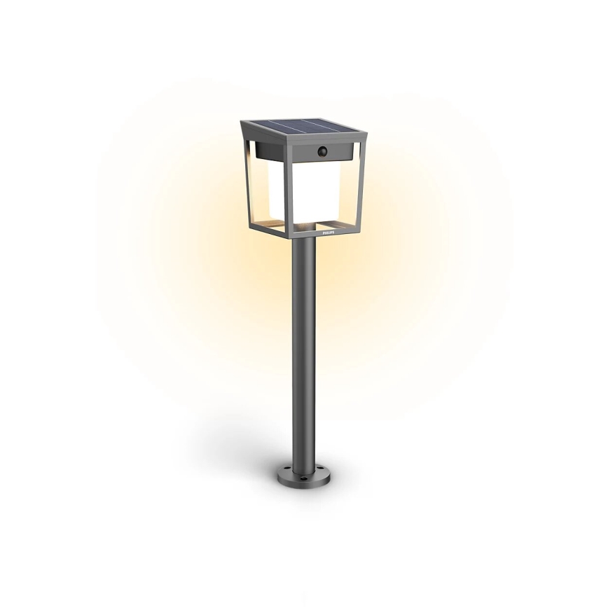 Philips - LED solcellslampa med sensor BLAISE LED/1,5W/3,7V 3000K IP44