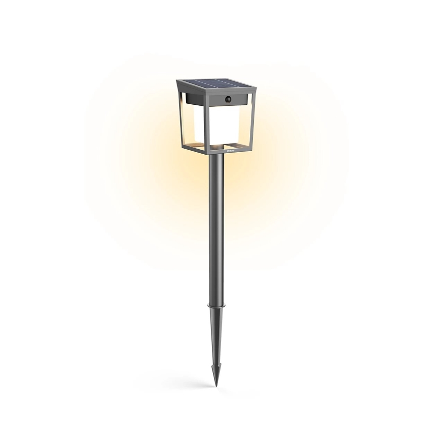 Philips - LED solcellslampa med sensor BLAISE LED/1,5W/3,7V 3000K IP44