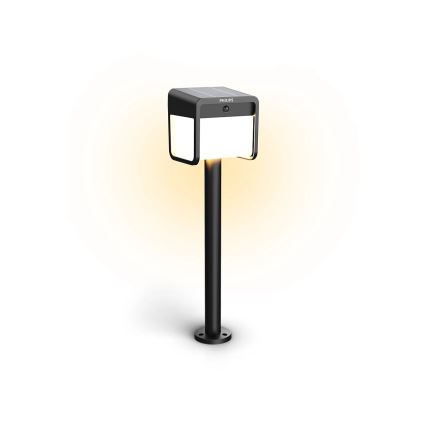 Philips - LED solcellslampa med sensor EZRA LED/1,8W/3,7V 2600 mAh 3000K IP44