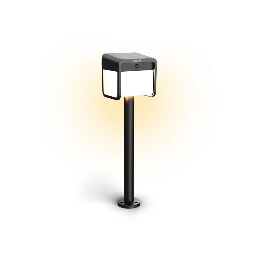 Philips - LED solcellslampa med sensor EZRA LED/1,8W/3,7V 2600 mAh 3000K IP44