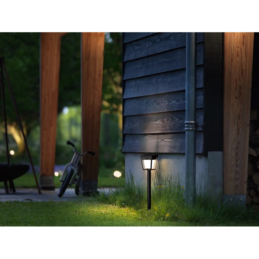 Philips - LED solcellslampa med sensor NISSA LED/1,8W/3,7V 3000K IP44