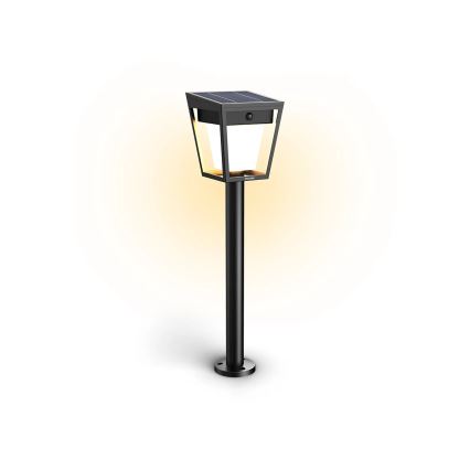 Philips - LED solcellslampa med sensor NISSA LED/1,8W/3,7V 3000K IP44