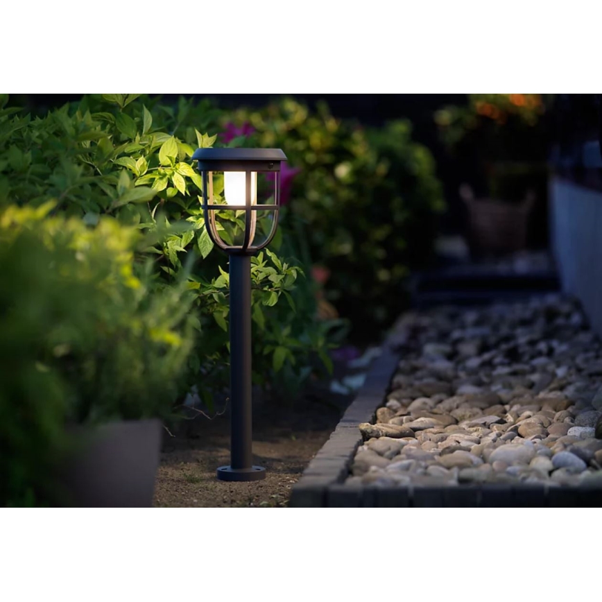 Philips - LED solcellslampa med sensor RADII LED/1,3W/3,7V 3000K IP44