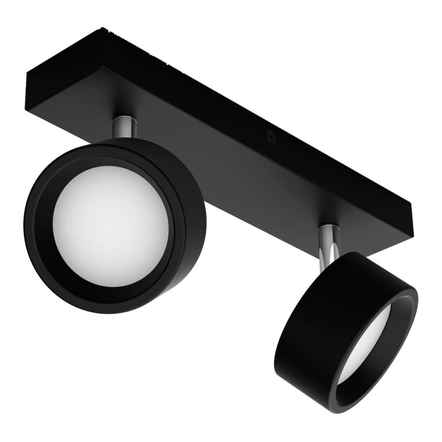 Philips - LED spotlight 2xLED/5,5W/230V svart