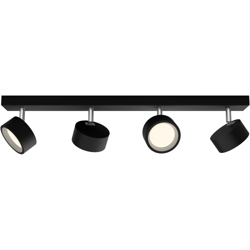 Philips - LED spotlight 4xLED/5,5W/230V svart