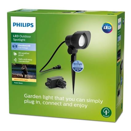 Philips - LED spotlight för utomhusbruk LED/24W/230V 2700K IP44