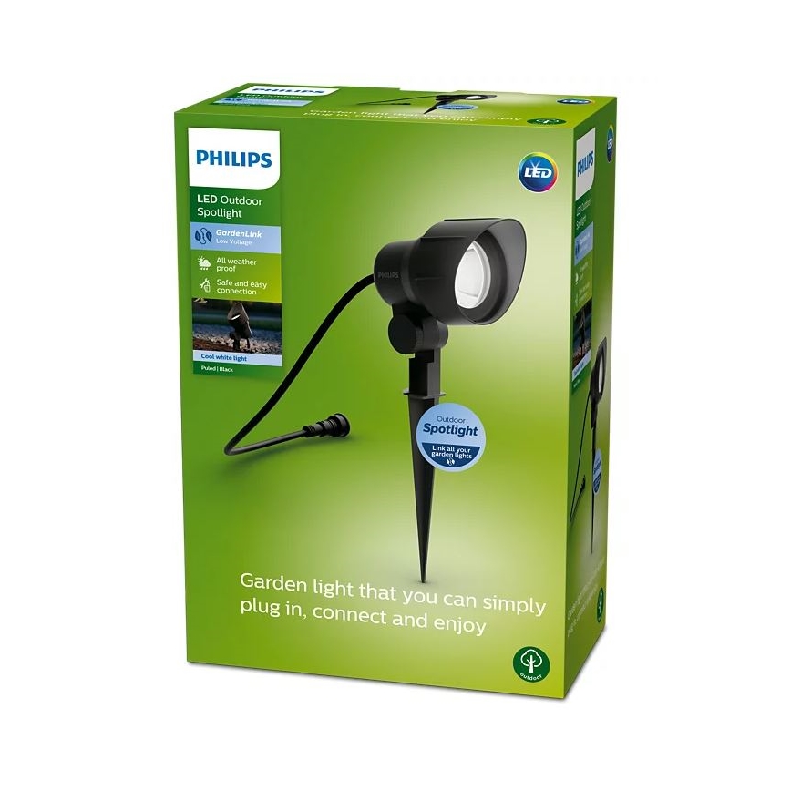 Philips - LED spotlight för utomhusbruk LED/6W/12V 4000K IP44