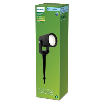 Philips - LED spotlight för utomhusbruk GARDENLINK REUEL LED/1,5W/24V 2700K IP44