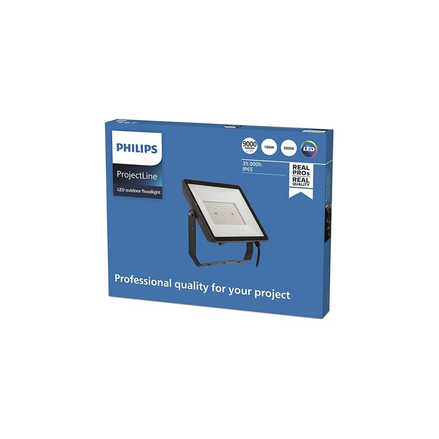 Philips - LED strålkastare för utomhusbruk PROJECTLINE LED/100W/230V IP65 3000K