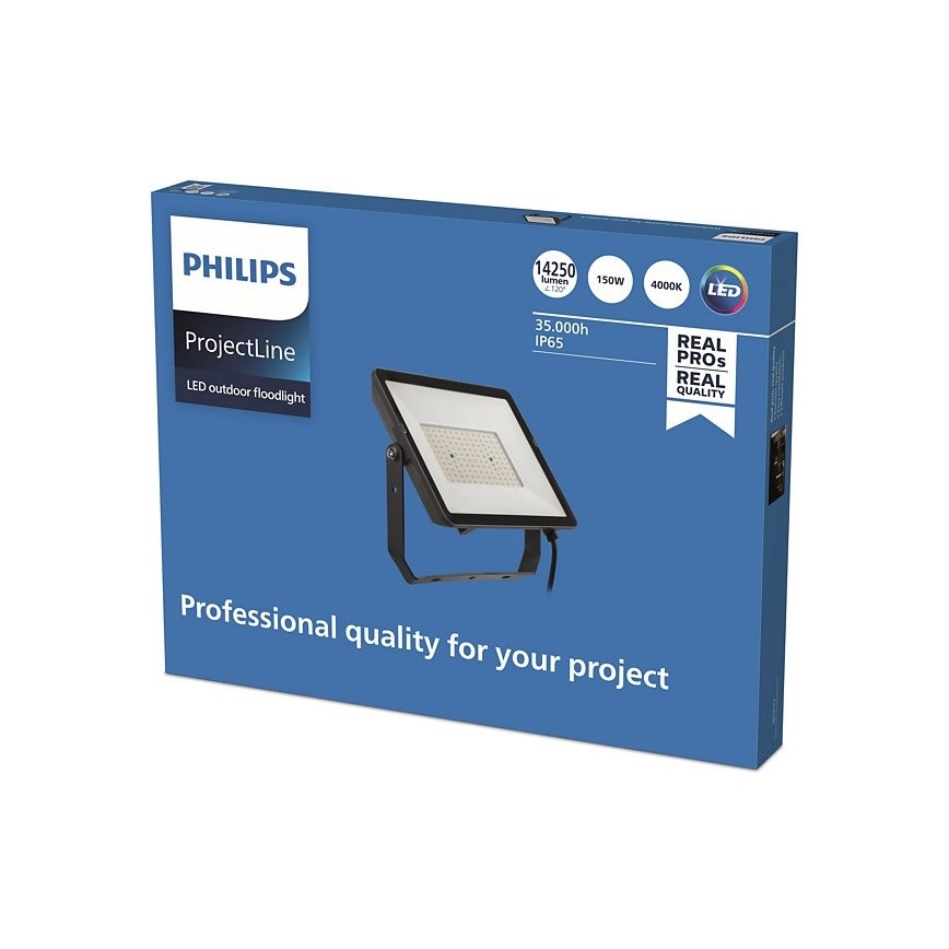 Philips - LED strålkastare för utomhusbruk PROJECTLINE LED/150W/230V IP65 4000K