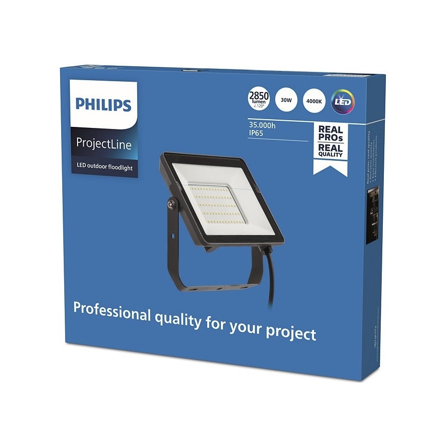 Philips - LED strålkastare för utomhusbruk PROJECTLINE LED/30W/230V IP65 4000K