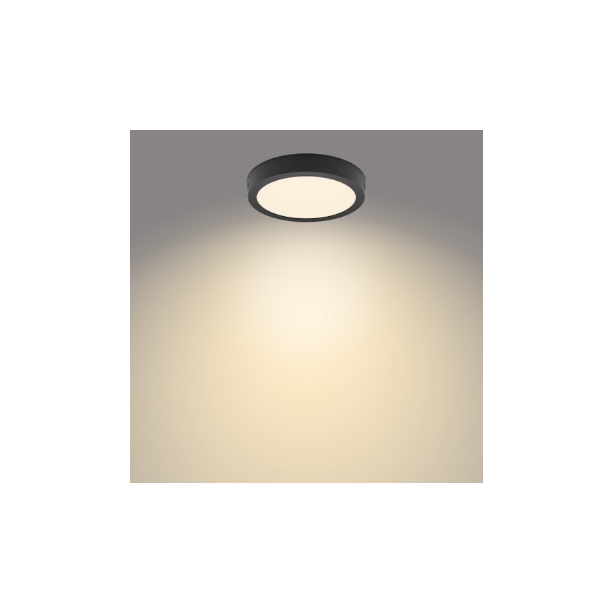 Philips - LED Takbelysning LED/12W/230V 2700K svart