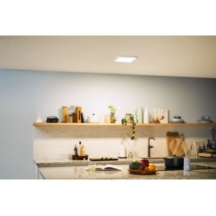 Philips - LED Takbelysning LED/12W/230V 2700K vit