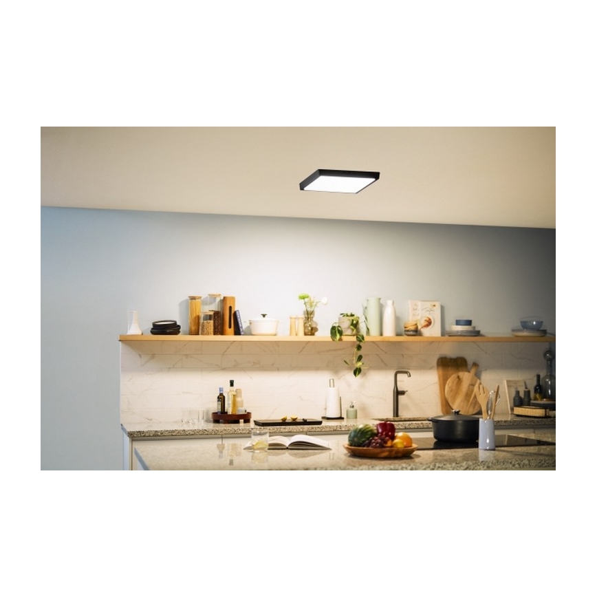 Philips - LED Takbelysning LED/20W/230V 2700K svart
