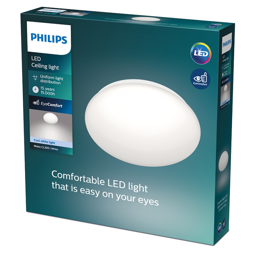 Philips - LED Takbelysning MOIRE 1xLED/17W/230V 4,000K