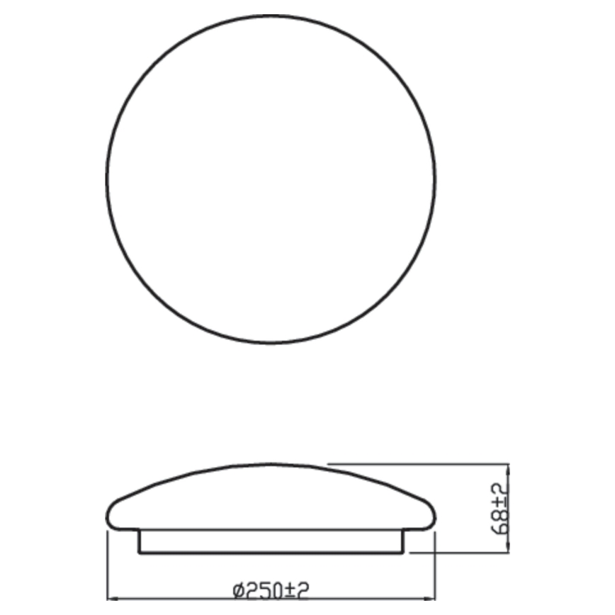 Philips - LED Takbelysning MOIRE CL200 LED/10W/230V
