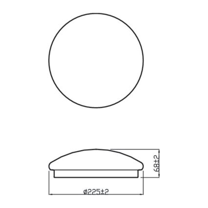 Philips - LED Takbelysning MOIRE CL200 LED/6W/230V