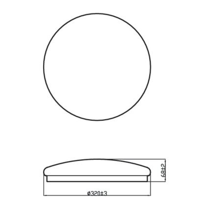 Philips - LED Takbelysning MOIRE LED/17W/230V