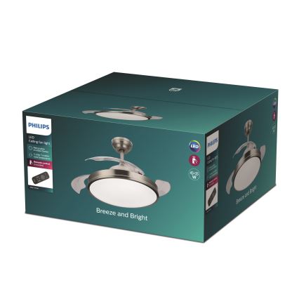 Philips - LED Takfläkt  LED/35W/230V 5500/4000/3000K + fjärrkontroll