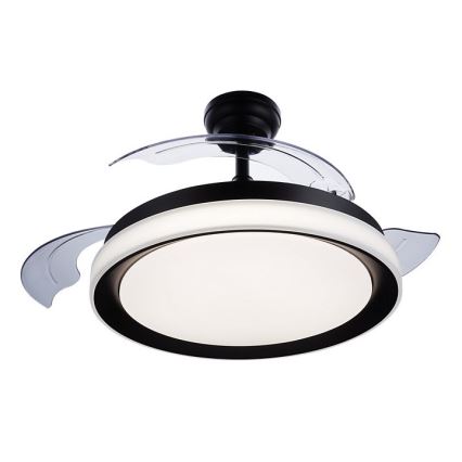 Philips - LED Takfläkt  LED/35W/230V 5500/4000/3000K svart  + fjärrkontroll