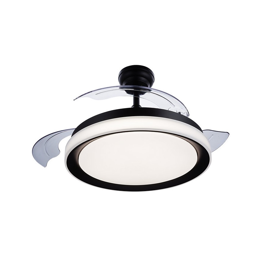 Philips - LED Takfläkt  LED/35W/230V 5500/4000/3000K svart  + fjärrkontroll