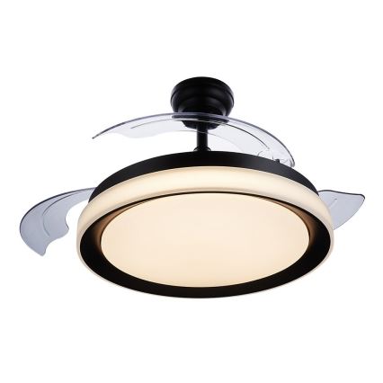 Philips - LED Takfläkt  LED/35W/230V 5500/4000/3000K svart  + fjärrkontroll