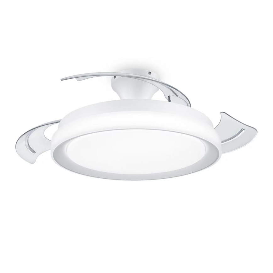 Philips - LED taklampa med en fläkt BLISS LED/35W/230V 5500/4000/2700K vit + fjärrkontroll