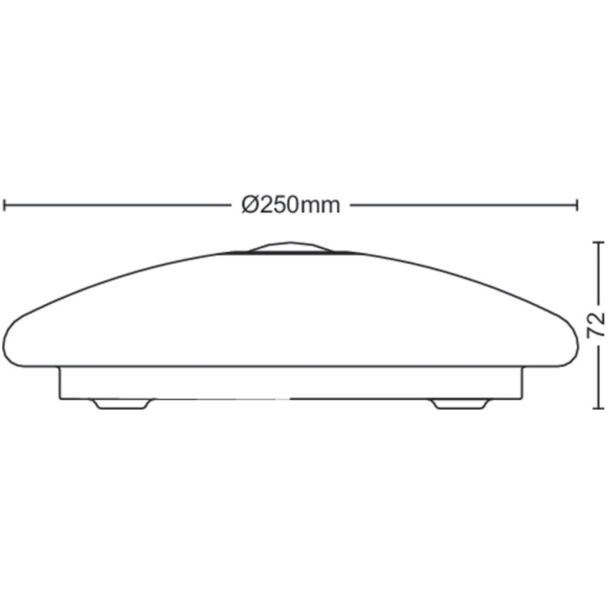 Philips - LED taklampa med en sensor MAUVE LED/6W/230V