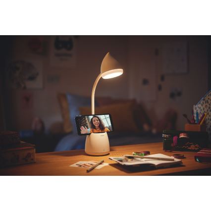 Philips - LED Touch bordslampa HAT LED/4,5W/5V 3000/4000/5700K CRI 90