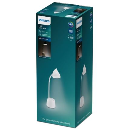 Philips - LED Touch bordslampa HAT LED/4,5W/5V 3000/4000/5700K CRI 90