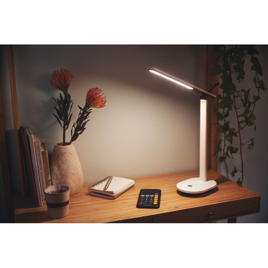 Philips - LED Touch bordslampa IVORY LED/5W/5V 2700/3600/5000K CRI 90