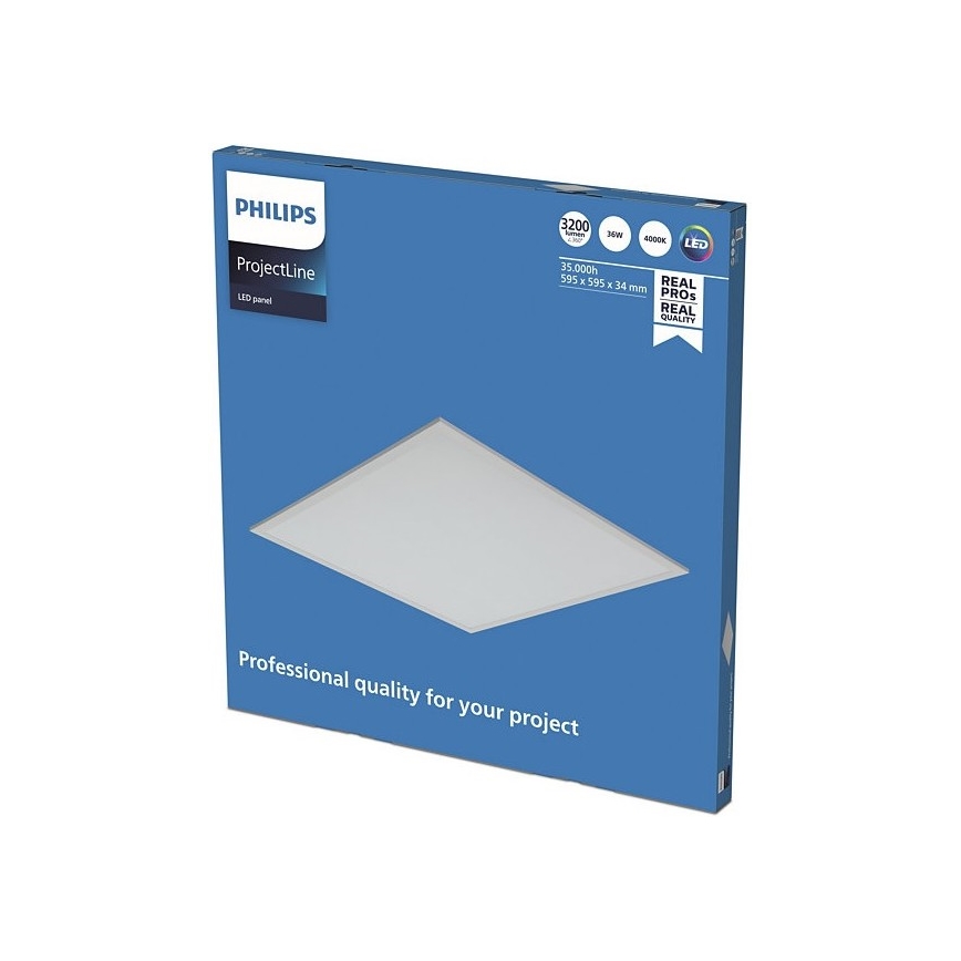 Philips - LED upphängd takpanel PROJECTLINE LED/36W/230V 59,5x59,5 cm
